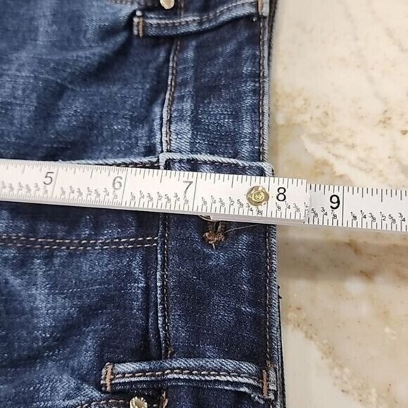 White House Black Market womens low rise" The Slim" Jeans, size 0 - Picture 11 of 12